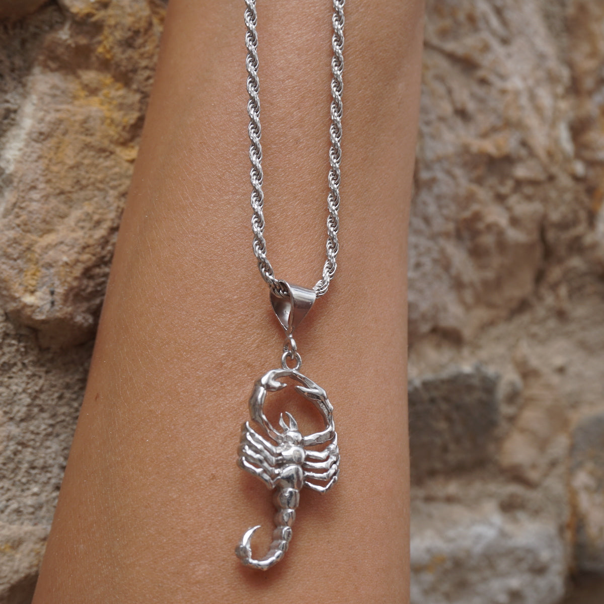 The Scorpio Necklace - silber