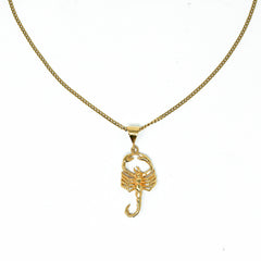 The Scorpio Necklace - gold